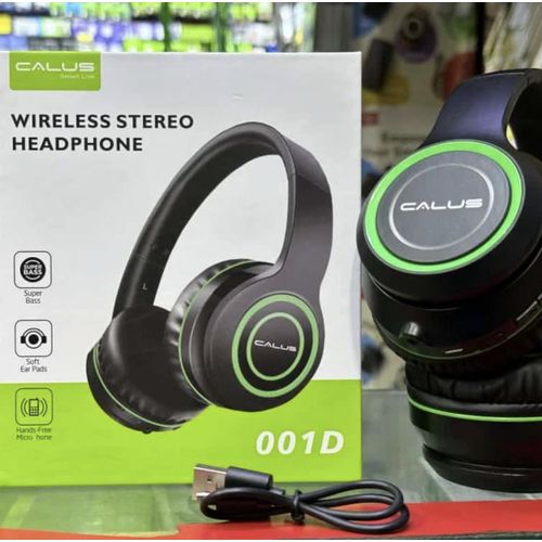 CALUS 001D Wireless Bluetooth Headphones – Deep Bass & Long Battery Life