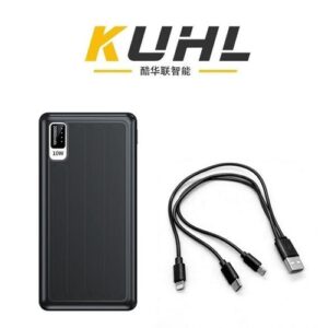 Kuhl K1 20000mAh Power Bank – Dual USB-A & USB-C Fast Charging Portable Charger