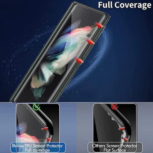 Full Coverage Hydrogel Screen Protector for Samsung Galaxy Z Fold & Z Flip Series - Image 3
