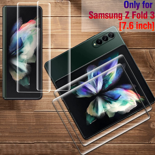 Full Coverage Hydrogel Screen Protector for Samsung Galaxy Z Fold & Z Flip Series - Image 4