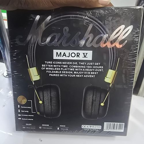 Marshall Major V BT50 Wireless On-Ear Bluetooth Headphones with Microphone - Image 2