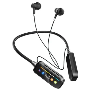 S10 Sports Wireless Bluetooth Neckband Earphones – Noise Reduction with TF Card Support