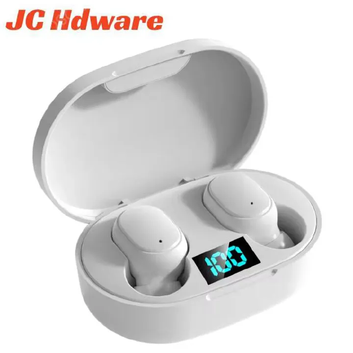 JC E6S TWS Wireless Bluetooth Earbuds – Bluetooth 5.0 Stereo Earphones with Charging Case - Image 3