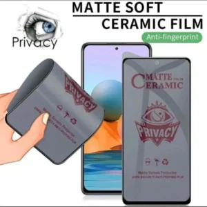 Ceramic Matte Privacy Screen Protector for Xiaomi Redmi Note 11