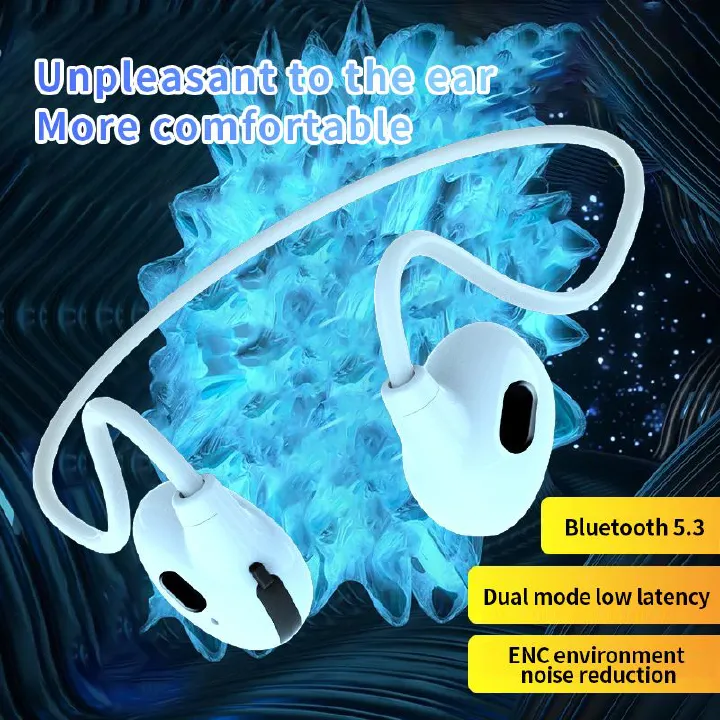 TIMACK Wireless Bluetooth 5.3 Air-Conduction Sports Earbuds – Waterproof Over-Ear Headphones - Image 2