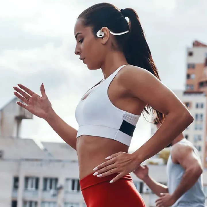 TIMACK Wireless Bluetooth 5.3 Air-Conduction Sports Earbuds – Waterproof Over-Ear Headphones - Image 4