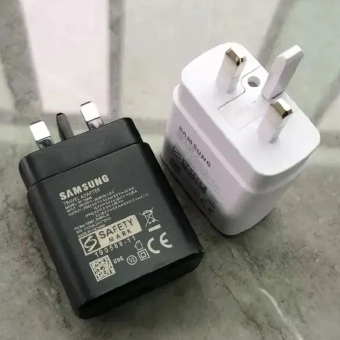 Samsung 25W Super Fast USB-C Wall Charger – Type-C to Type-C Travel Adapter - Image 2