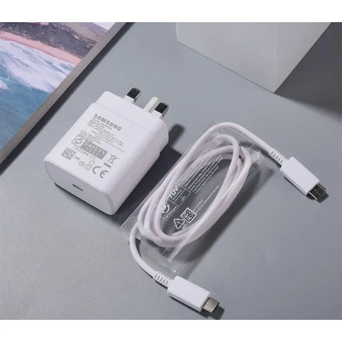 Samsung 25W Super Fast USB-C Wall Charger – Type-C to Type-C Travel Adapter - Image 7