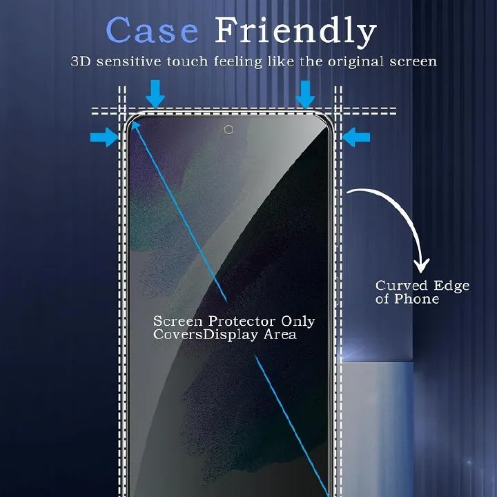 Privacy Tempered Glass Screen Protector for OPPO Reno 15 Series - Image 3