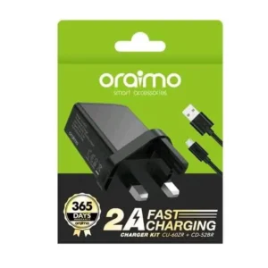 Oraimo Original GaN USB Type-C Super Fast Wall Charger with USB-C Cable