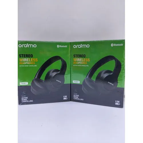 Oraimo 760BT On-Ear Bluetooth Headphones – Wireless Noise Cancelling Headset with 40H Playtime - Image 2