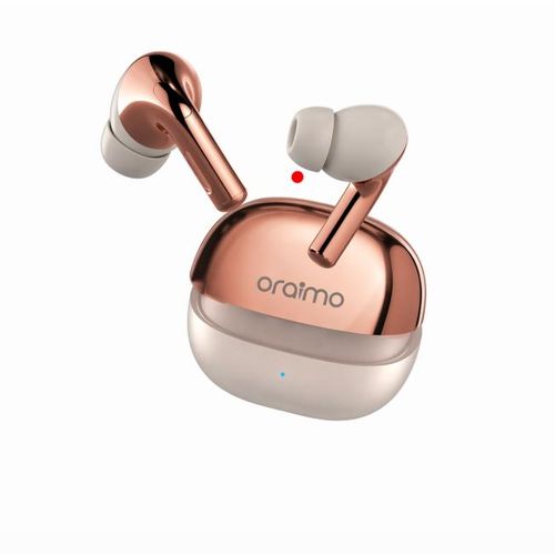 Oraimo K29 Max Wireless Bluetooth Earbuds – Heavy Bass ANC Earbuds (Black, White & Peach) - Image 2