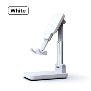 15W Qi Wireless Charger Stand – Fast Charging Phone Holder for iPhone, Samsung & Android