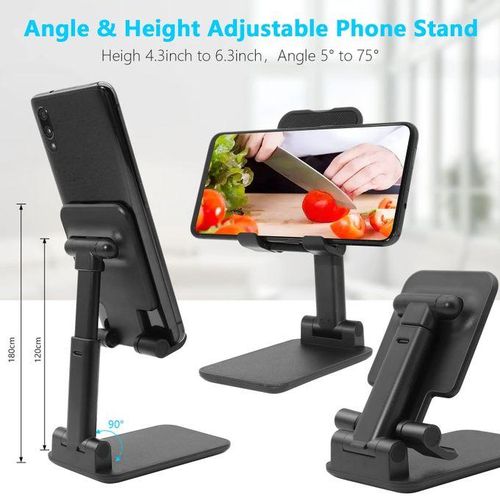 Bensoo F1 Desktop Phone & Tablet Stand – Black