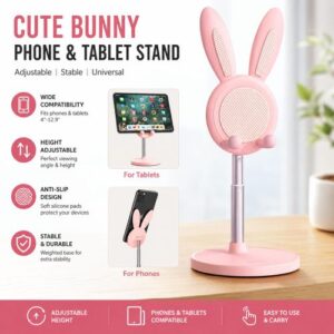 Addigoes Rabbit Adjustable Phone Stand