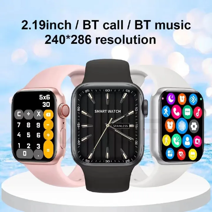 i10 Pro Max 2.19-Inch Bluetooth Calling Smartwatch with Health & Fitness Tracking - Image 2