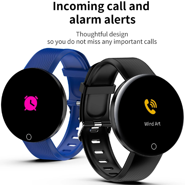 RichRipple D18 Smart Watch Fitness Tracker with Heart Rate & Blood Oxygen Monitor - Image 4