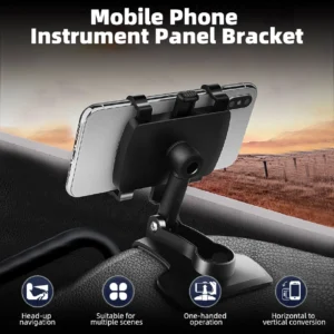 Foldable Dashboard & Rearview Mirror Car Phone Holder