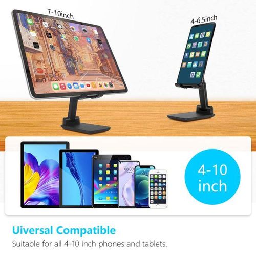 Bensoo F1 Desktop Phone & Tablet Stand – Black - Image 3