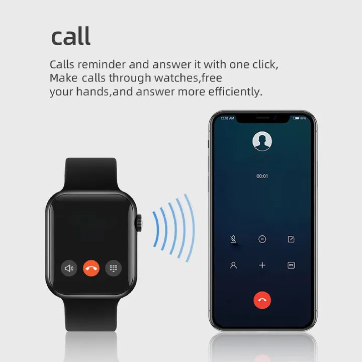 X8 1.54-Inch Bluetooth Calling Smartwatch with Heart Rate Monitor - Image 5