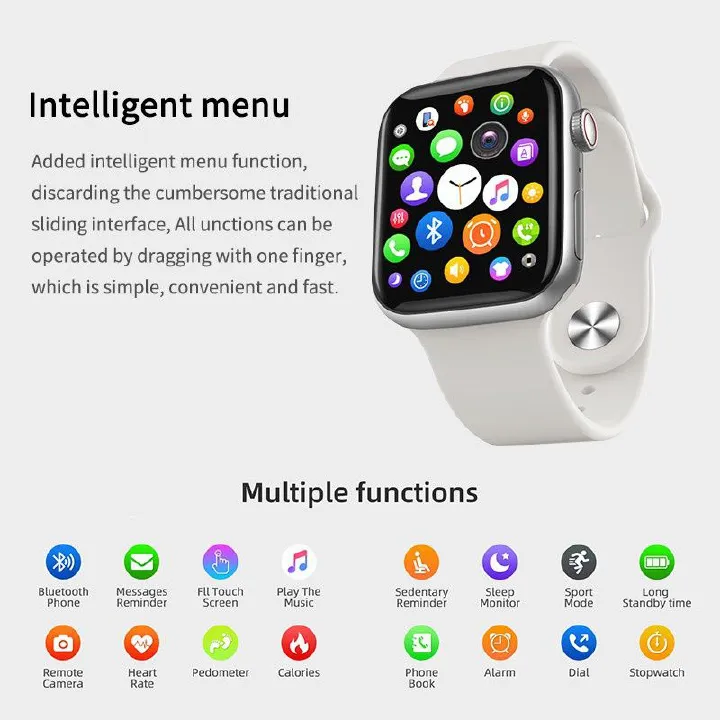 X8 1.54-Inch Bluetooth Calling Smartwatch with Heart Rate Monitor - Image 3