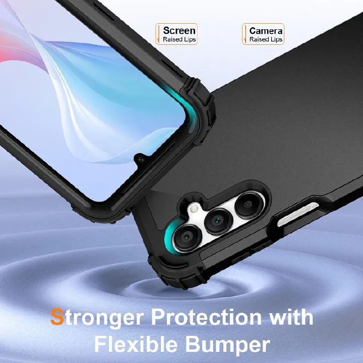 3-in-1 Heavy Duty Rugged Hybrid Case for Samsung Galaxy A56/A55/A54/A36/A35/A26/A24/A16/A15/A14 - Image 5