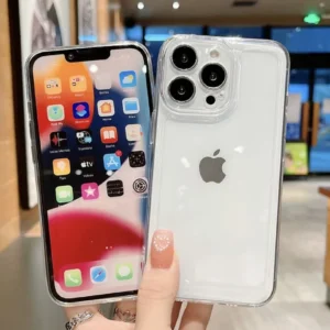 Clear TPU Shockproof Slim Transparent Case for iPhone