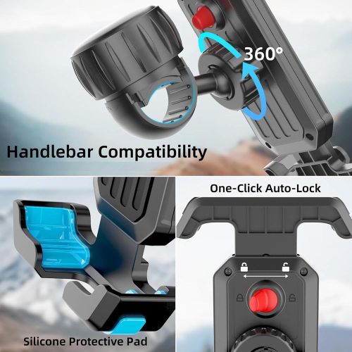 Universal Bike & Motorcycle Phone Holder (4.7–6.8 Inch) - Image 5