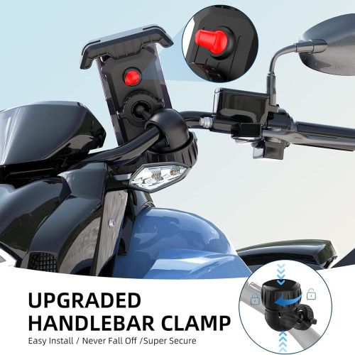 Universal Bike & Motorcycle Phone Holder (4.7–6.8 Inch) - Image 3