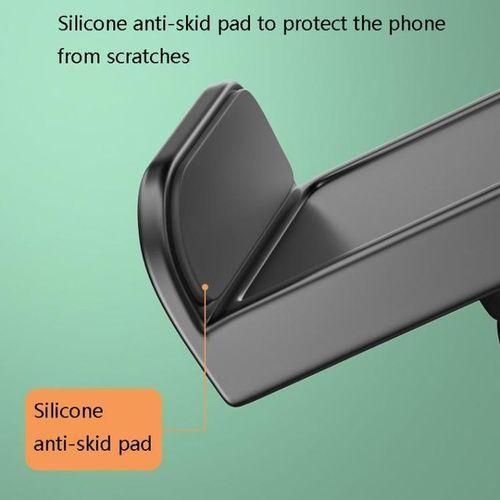 Dual Phone Desktop Stand with 6-Inch LED Ring Light – Black - Image 2