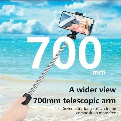 MATIHO 2-in-1 Retractable Bluetooth Selfie Stick Tripod - Image 3