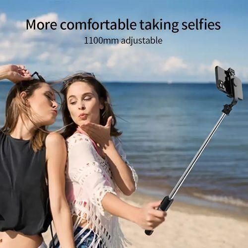MATIHO 2-in-1 Retractable Bluetooth Selfie Stick Tripod - Image 2