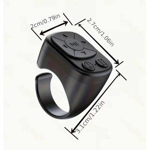 Bluetooth TikTok Scrolling Ring Remote Control for Android & iPhone - Image 2